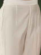 Sangria Embroidered Kurta & Trouser With Dupatta | Grocsy