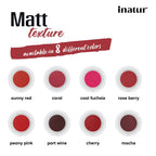 Inatur Lip and Cheek Tint Rose Berry | Grocsy