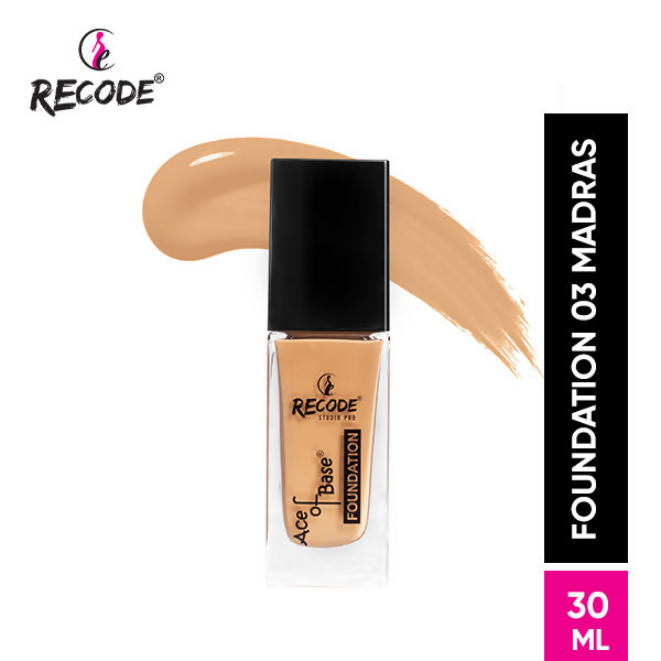 Recode Ace Of Base Foundation - 03 Madras | Grocsy