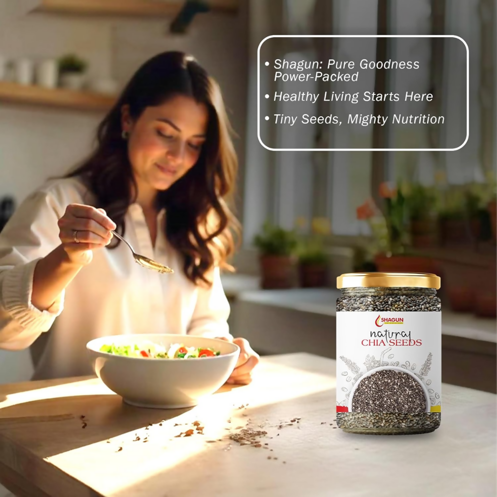 Shagun Natural Chia Seeds | Grocsy