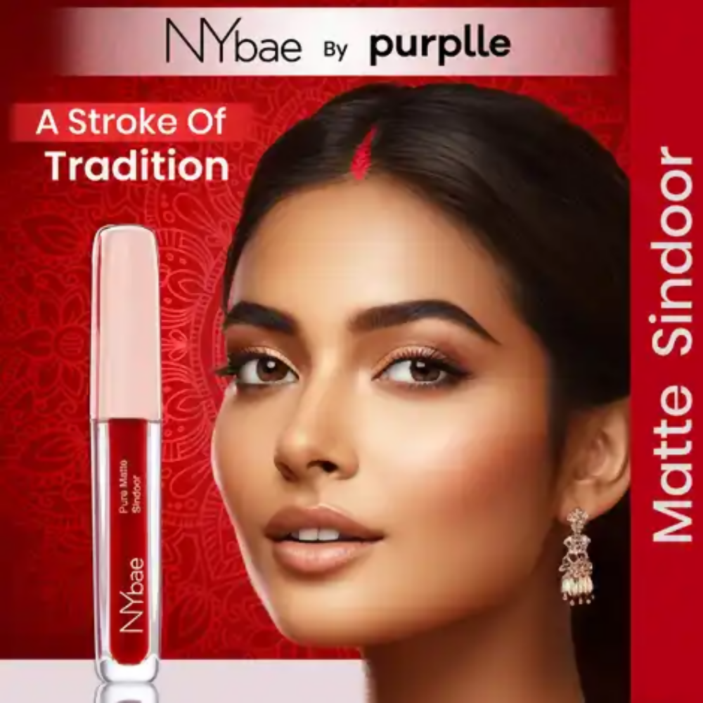 NY Bae Pure Matte Sindoor - Velvet Red 01 | Grocsy