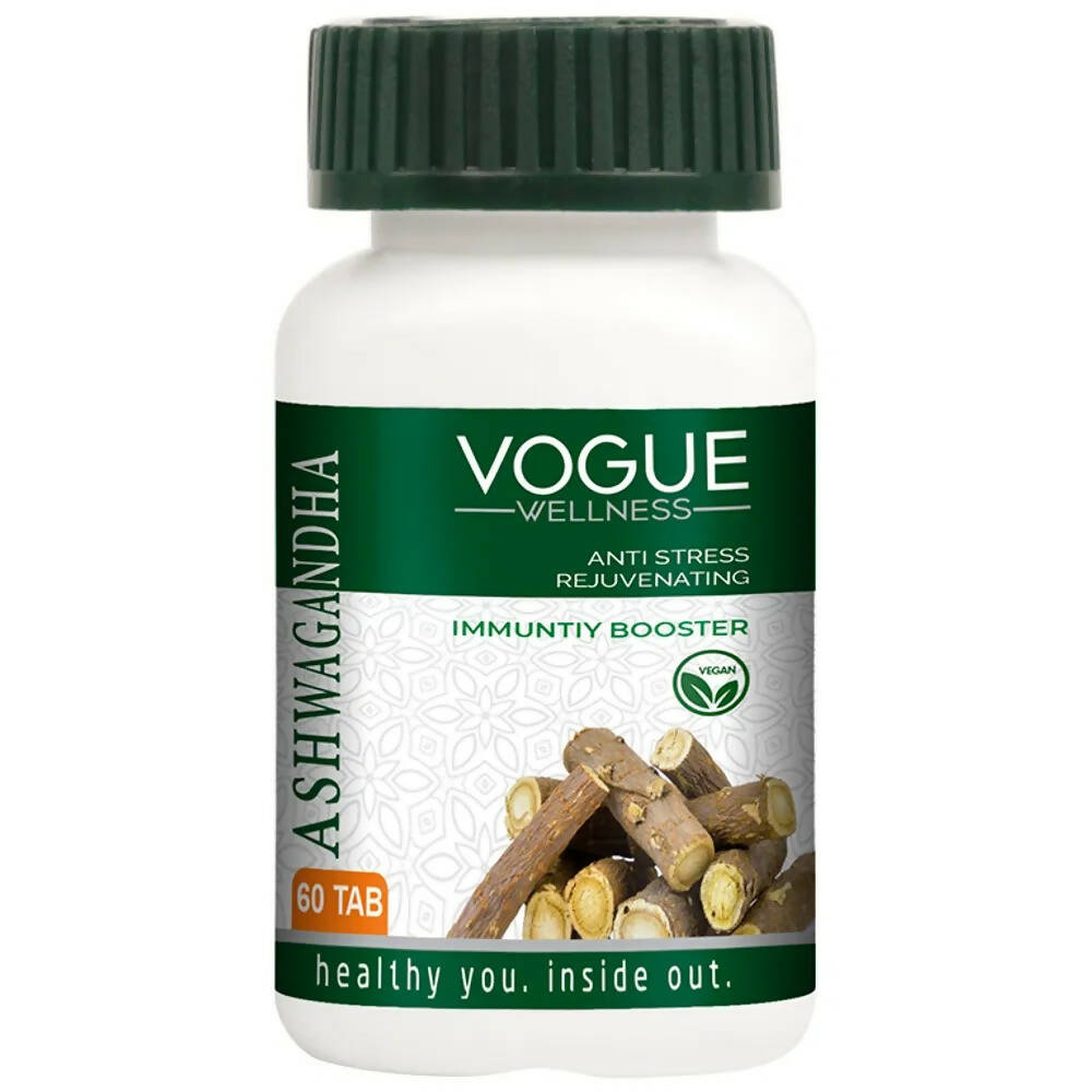 Vogue Wellness Ashwagandha Tablets | Grocsy