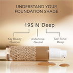 Kay Beauty By Katrina Kaif Hydrating Foundation - 195N Deep | Grocsy