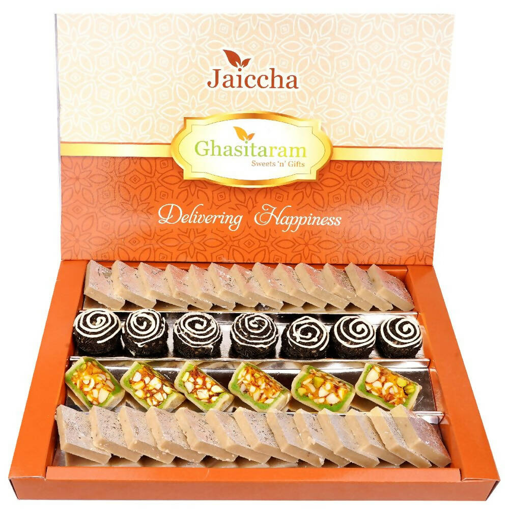 Ghasitaram Dryfruit Fancy Sweets with Kaju Katli | Grocsy