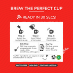TeaFit Premium Zero Sugar Instant Tea Premix - Masala & Ginger | Grocsy