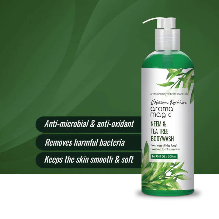 Blossom Kochhar Aroma Magic Neem & Tea Tree Body Wash | Grocsy