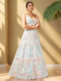 Tulsi Art Wonderful Off-White Sequins Net Reception Wear Lehenga Choli | Grocsy