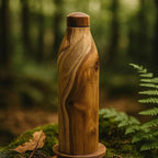 Wood estate Wooden Copper Water Bottle | Grocsy