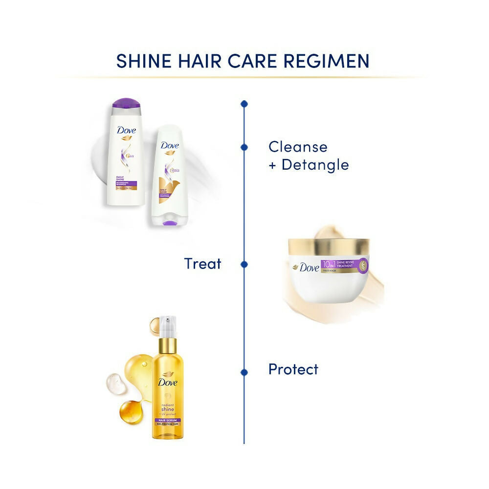 Dove Radiant Shine + UV Protect Hair Serum | Grocsy