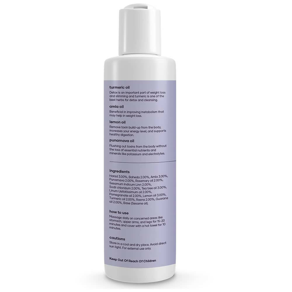 Mars By GHC Anti Cellulite Slimming Body Oil for Men | Grocsy