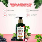 Himalayan Organics Onion Oil Conditioner | Grocsy