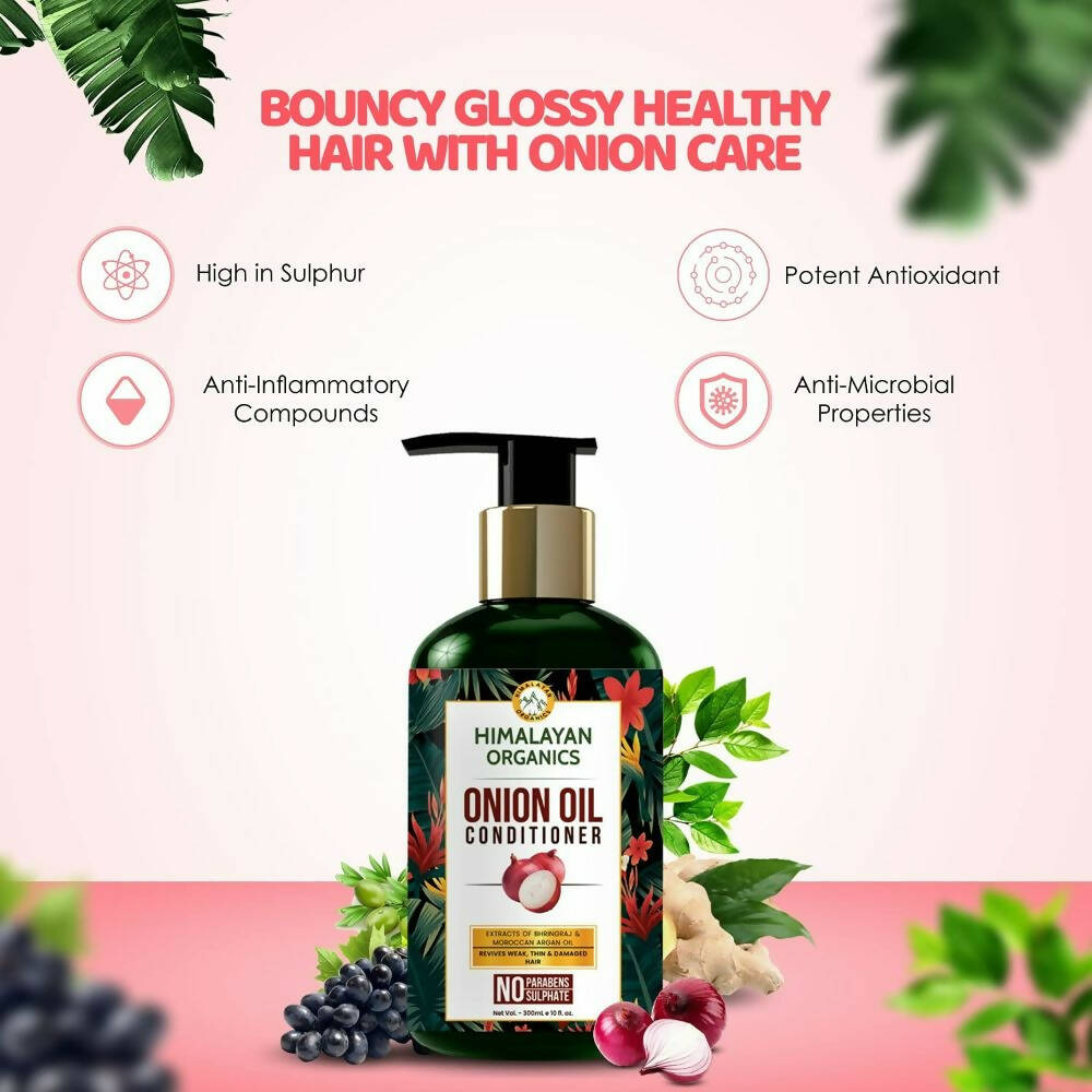 Himalayan Organics Onion Oil Conditioner | Grocsy