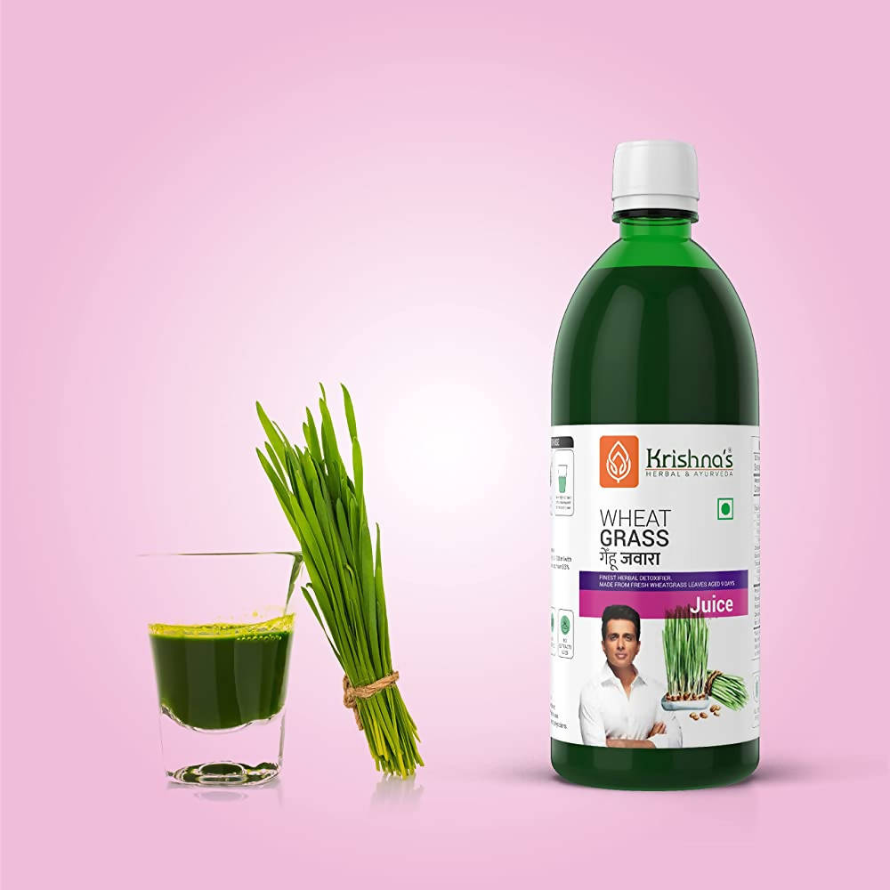 Krishna's Herbal & Ayurveda Wheatgrass Juice | Grocsy