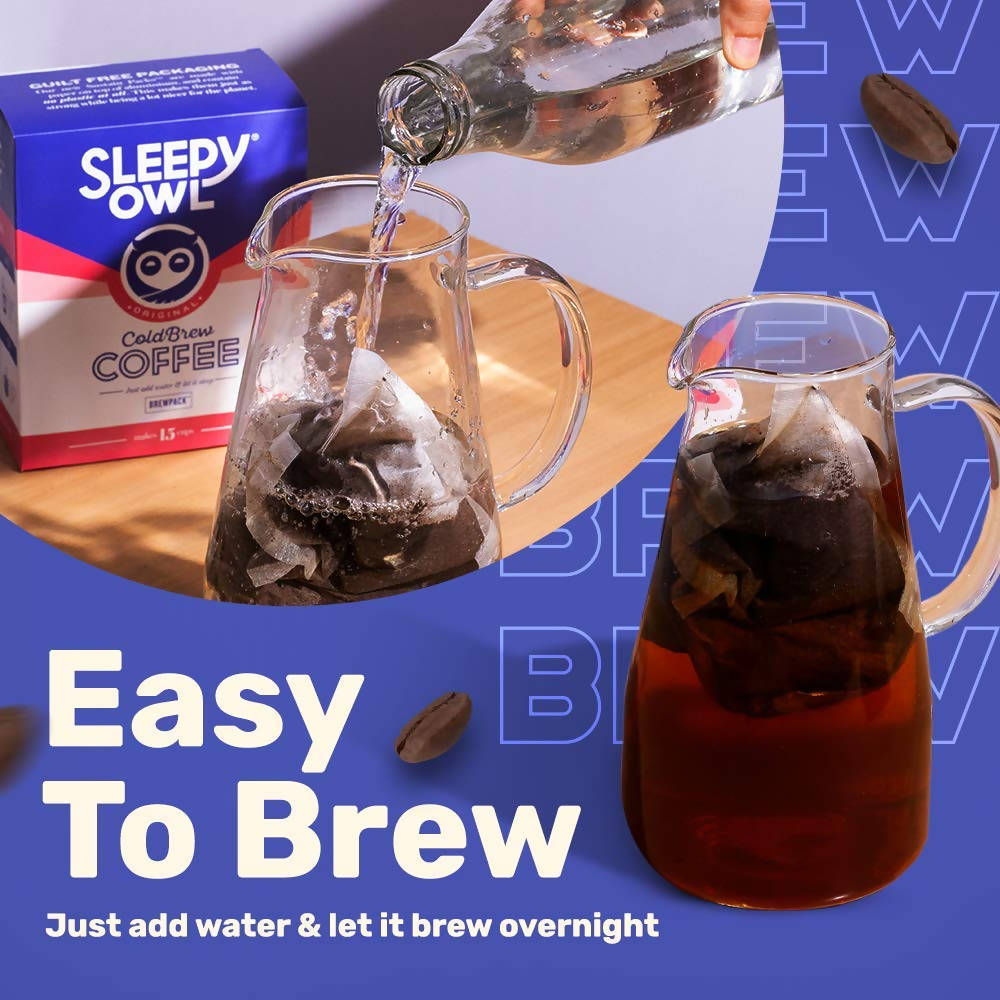 Sleepy Owl Coffee Assorted Cold Brew Packs | Grocsy