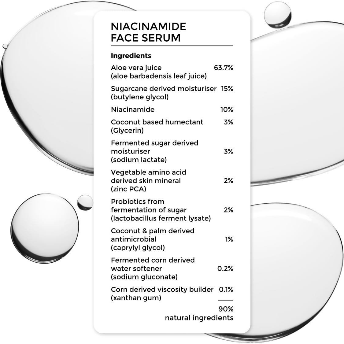 Brillare 10% Niacinamide Serum For Smooth Glowing Skin | Grocsy