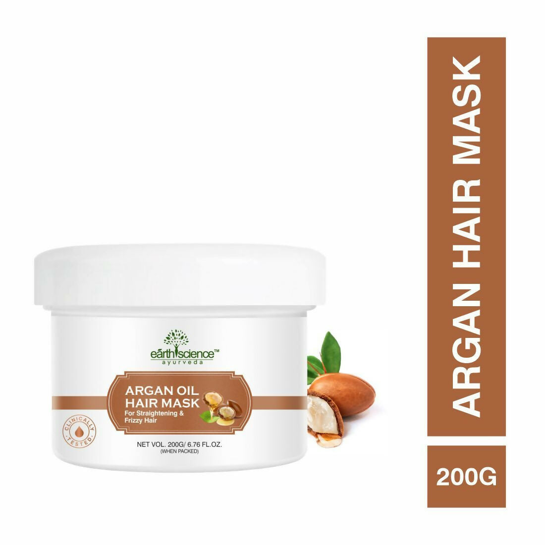 Earth Science Ayurveda Argan Hair Mask | Grocsy