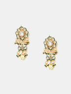 Ruby Raang Floral Kundan Studded Jewellery Set | Grocsy