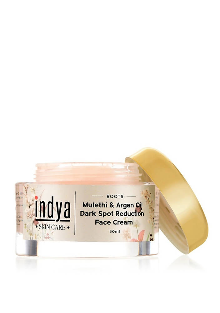 Indya Mulethi & Argan Oil Dark Spot Reduction Face Cream | Grocsy