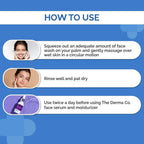 The Derma Co 1% Salicylic Acid Gel Face Wash For Active Acne | Grocsy