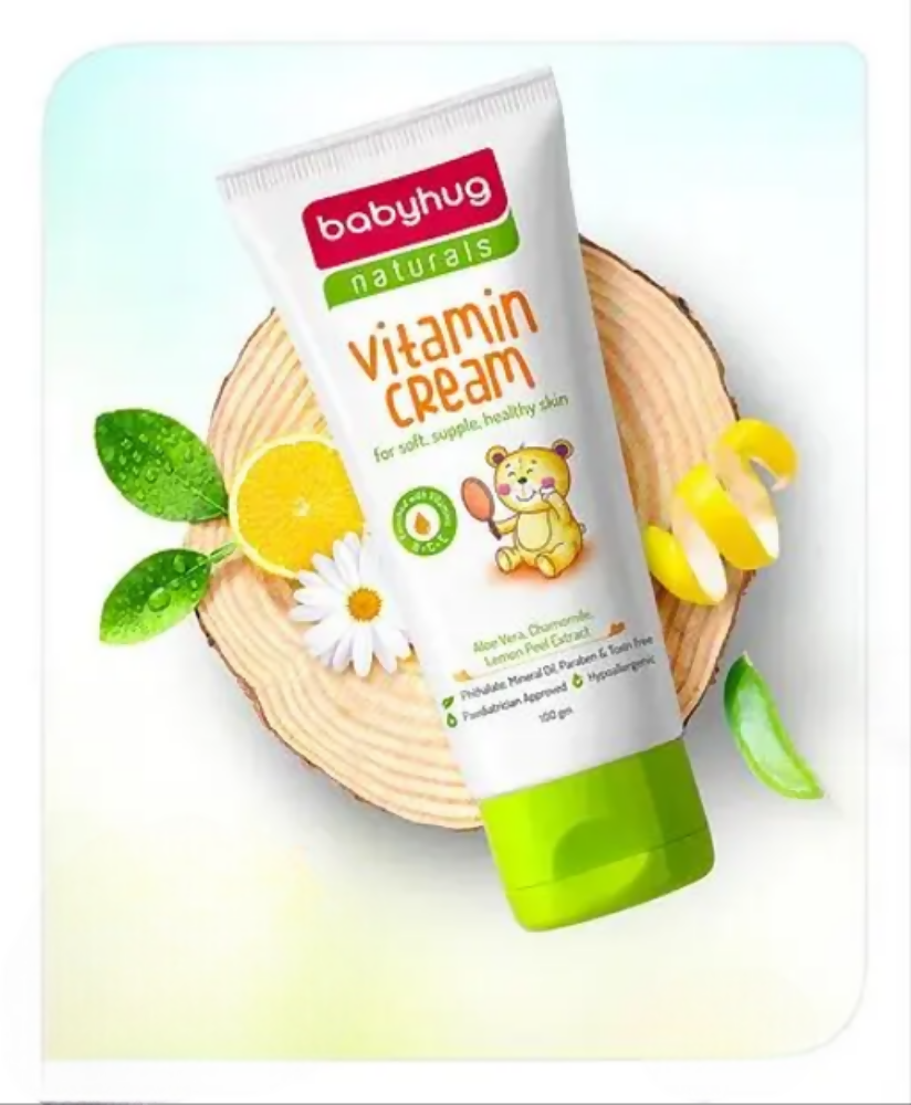 Babyhug White Naturals Vitamin Face Cream | Grocsy