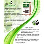 VedicAyurveda Heena Leaf Powder and Shikakai Powder | Grocsy