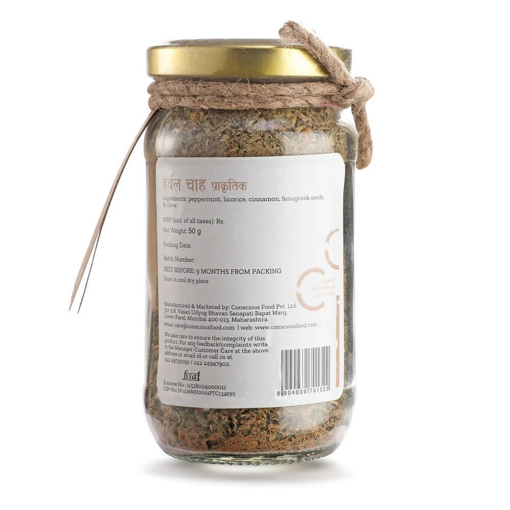 Conscious Food Natural Herbal Tea | Grocsy