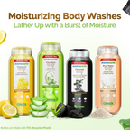 Mamaearth Vitamin C Moisturizing Body Wash with Vitamin C & Refreshing Lemon For Skin Illumination | Grocsy