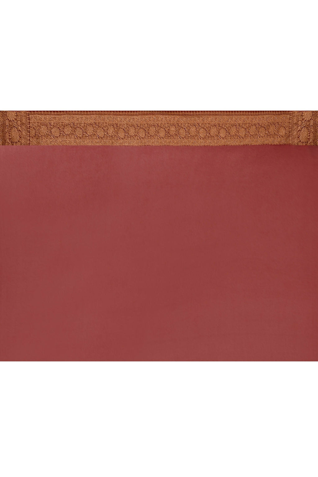 Joban Fashion Crème Crepe Chiffon Pure Handloom Banarasi Silk Saree | Grocsy