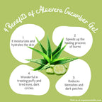Organicos Aloevera Cucumber Gel | Grocsy