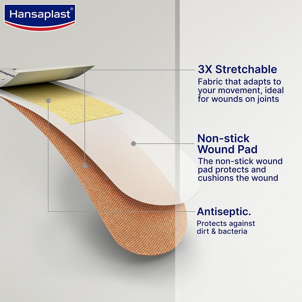 Hansaplast Antiseptic Elastic Bandage | Grocsy