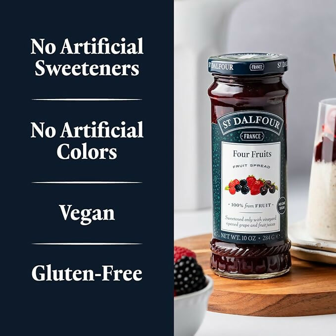ST. DALFOUR Four Fruits Fruit Spread | Grocsy