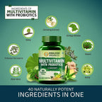 Himalayan Organics Immunity Multivitamin with Probiotics Tablets | Grocsy