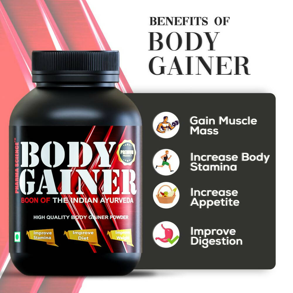 Pharma Science Muscle Mass & Weight Gainer Supplement Powder for Men and Women | Grocsy