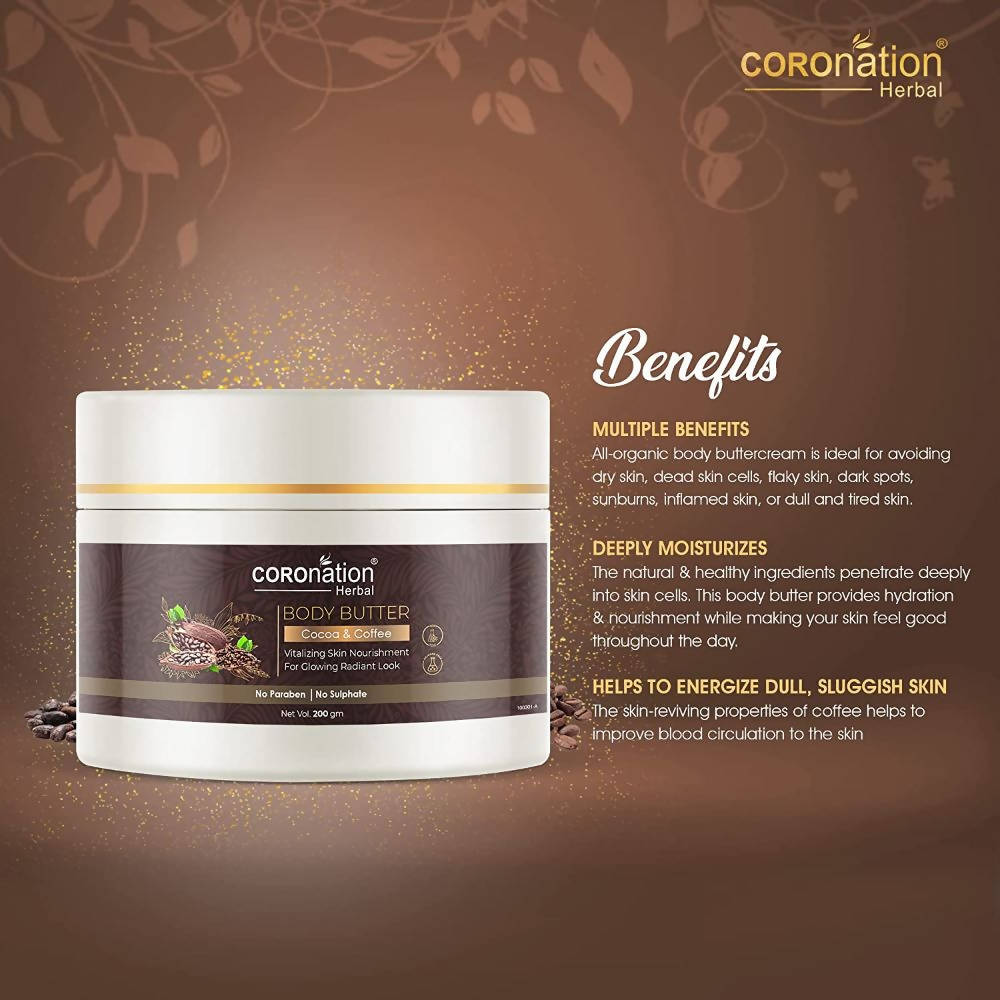 Coronation Herbal Cocoa & Coffee Body Butter | Grocsy