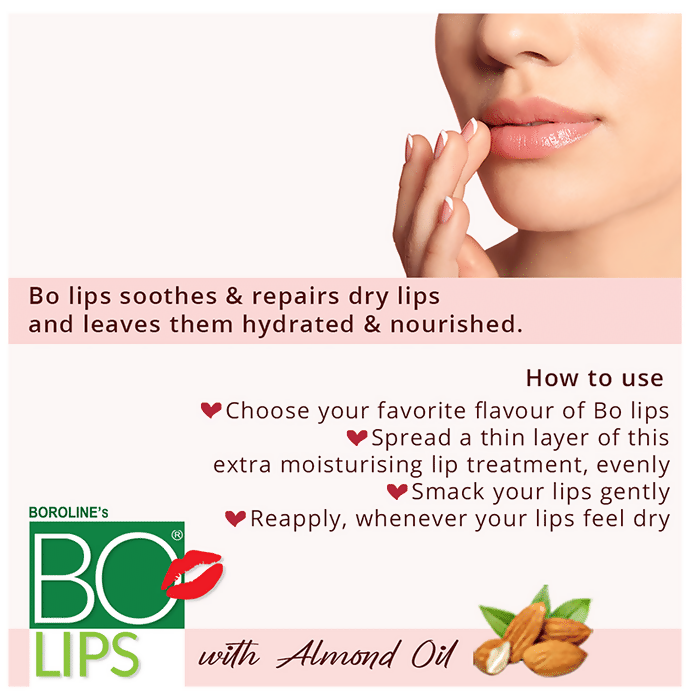 Boroline BO LIPS Smoochy Lip Balm - Vanilla | Grocsy