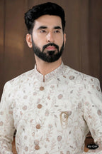 Joban Fashion Men's Base Off-White TR Kurta with Pyjama | Grocsy