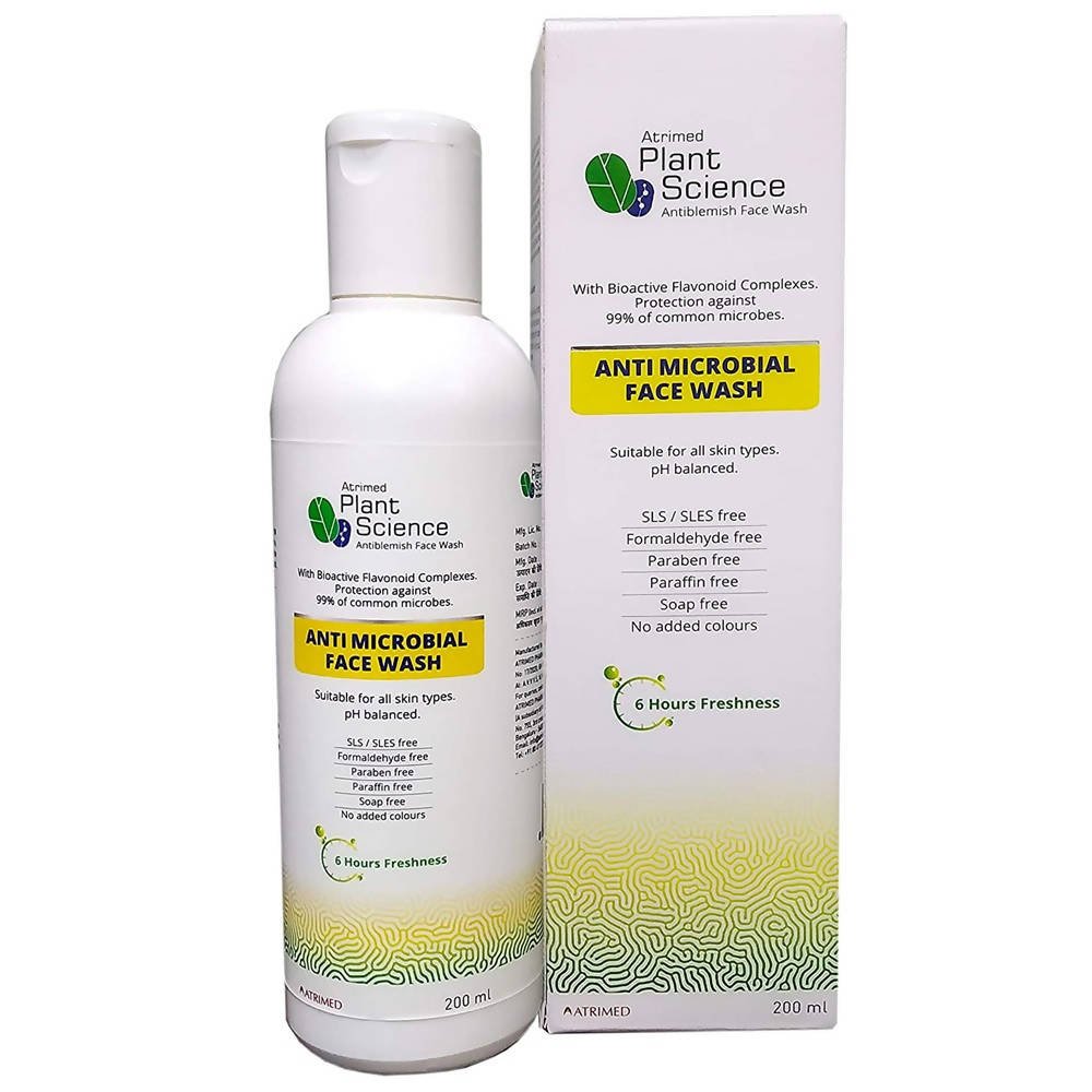 Atrimed Plant Science Anti Microbial Face Wash | Grocsy