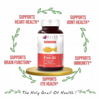 Bliss Welness Fish Oil Softgel Capsules | Grocsy