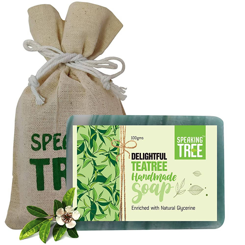Speaking Tree Delightful Teatree Handmade Soap | Grocsy