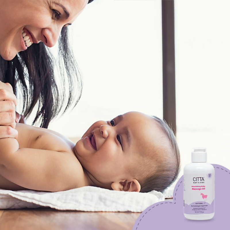 Citta Baby & Kids Nourishing Baby Massage Oil | Grocsy