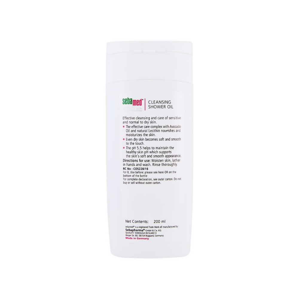 Sebamed Cleansing Shower Oil | Grocsy