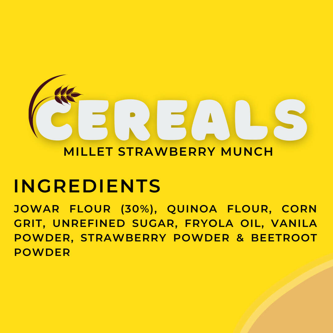 Born Reborn Strawberry Millet Munch - Milky Way Crunch | Grocsy
