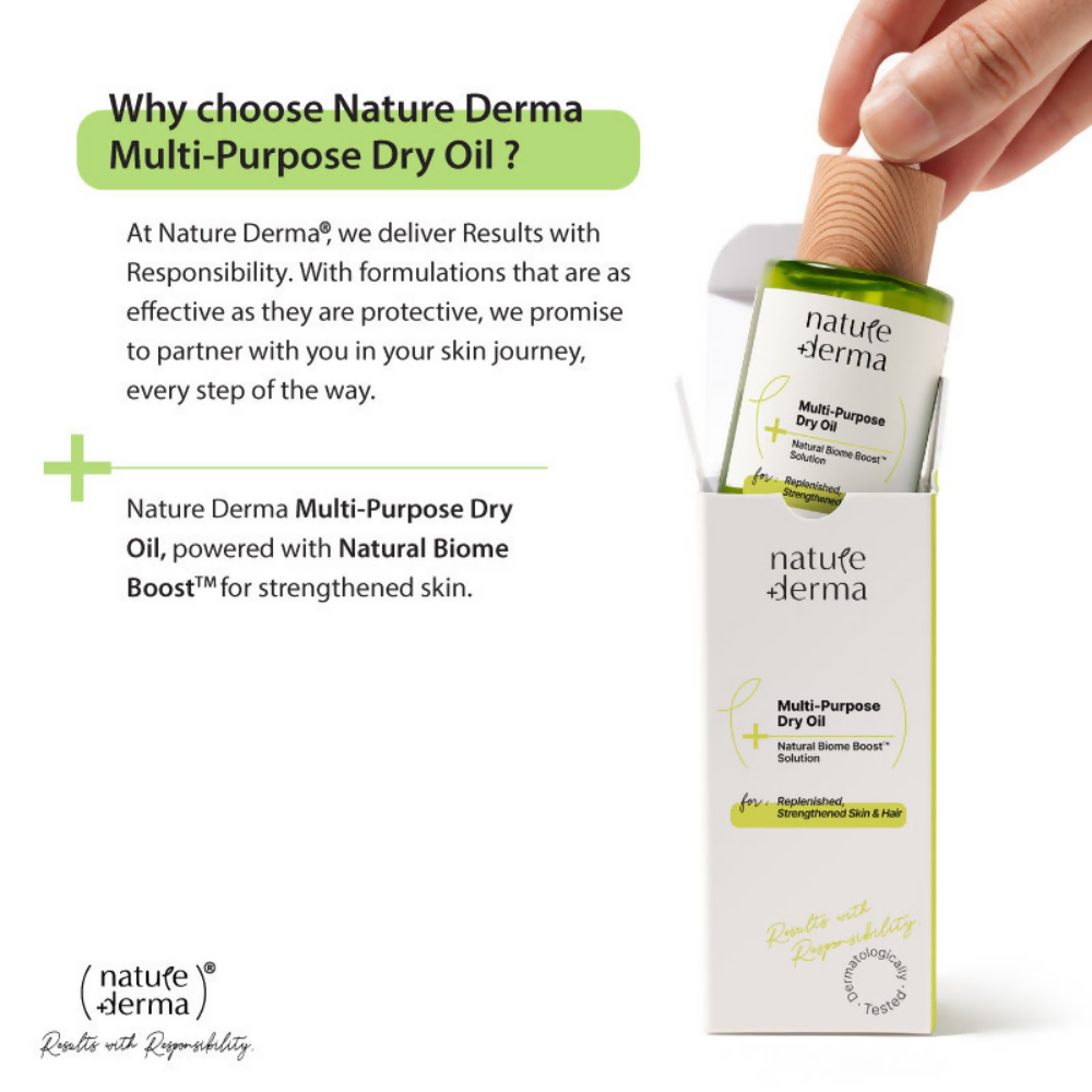 Nature Derma Multi-Purpose Dry Oil | Grocsy