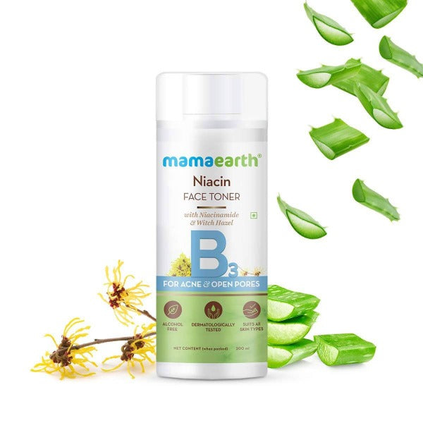 Mamaearth Niacin Face Toner For Acne & Open Pores | Grocsy