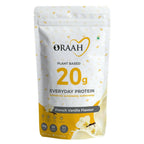 Oraah Plant Based Protein Powder Vanilla Flavor With Shaker | Grocsy