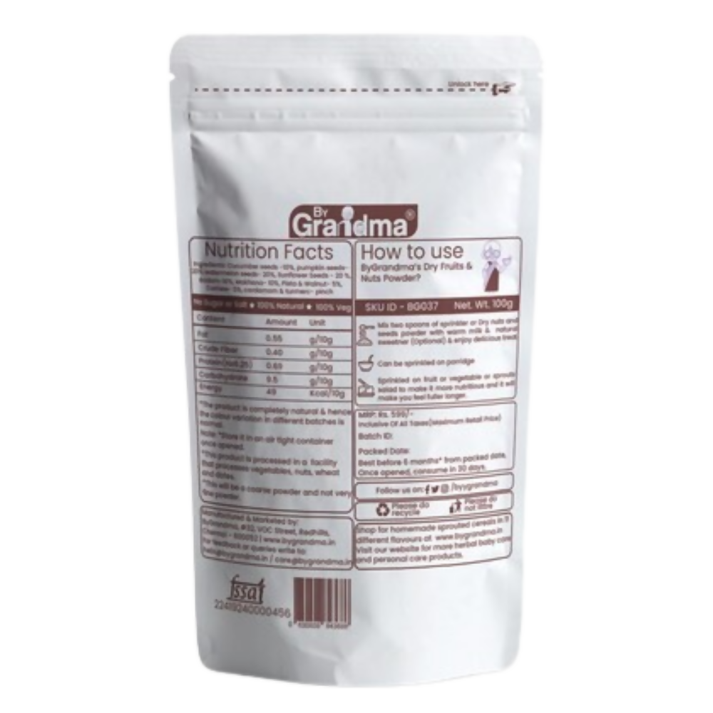 By Grandma Dry Nuts & Seeds Sprinkler Powder Mix | Grocsy