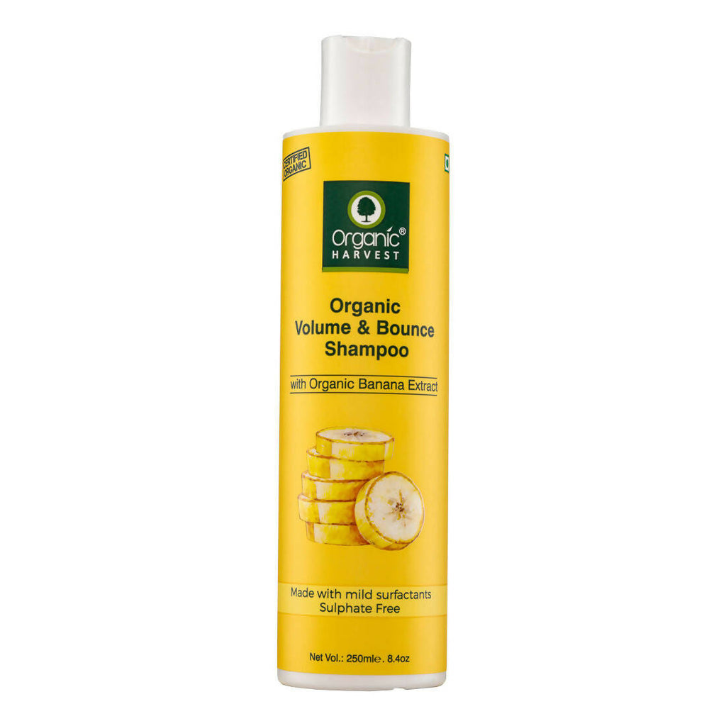 Organic Harvest Organic Volume & Bounce Shampoo With Organic Banana Extract | Grocsy