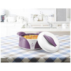 Milton New Imperial 1000 Casserole For Roti/Chapati - Purple Color | Grocsy