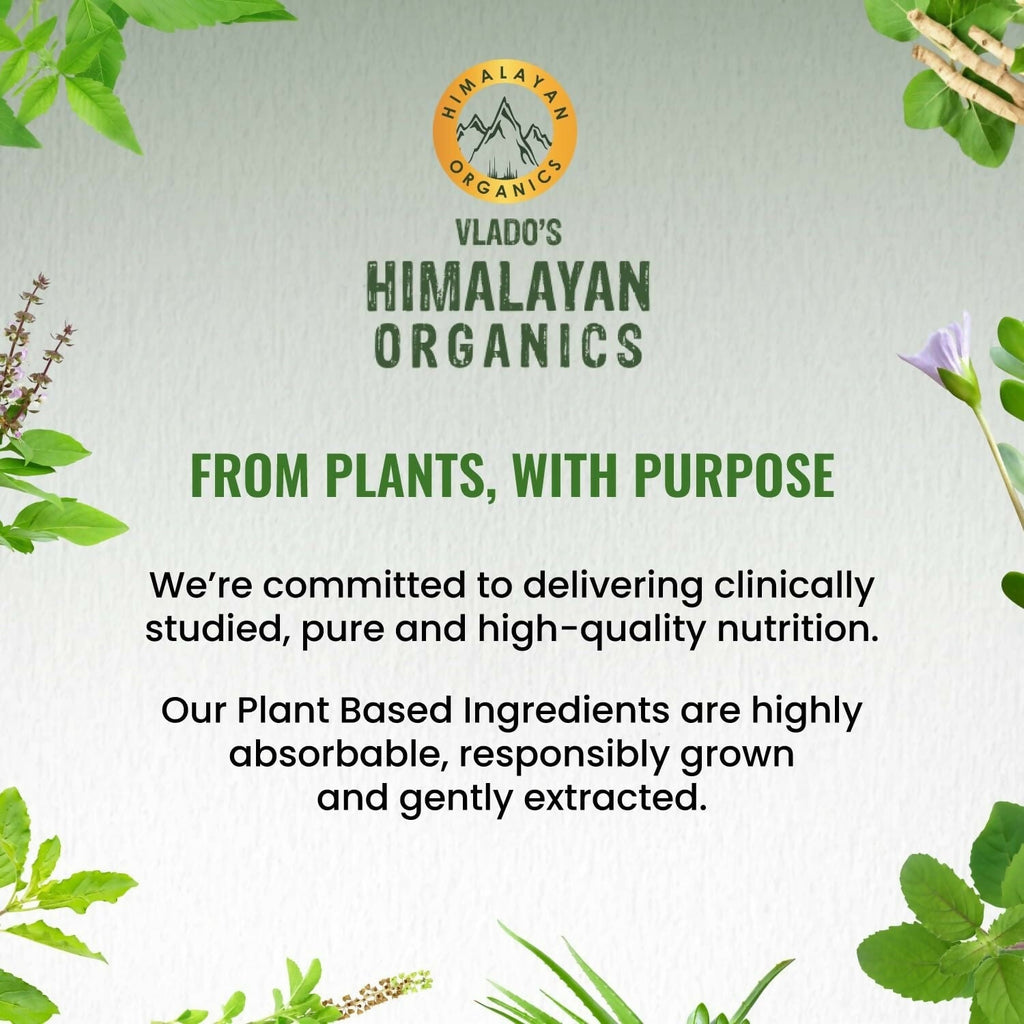 Himalayan Organics Vlado�s Plant Based 600iU Supplement Vitamin D3 + K2 | Grocsy