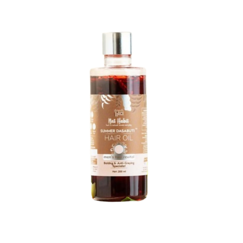 Nat Habit Men's Revital Summer Hair Oil | Grocsy